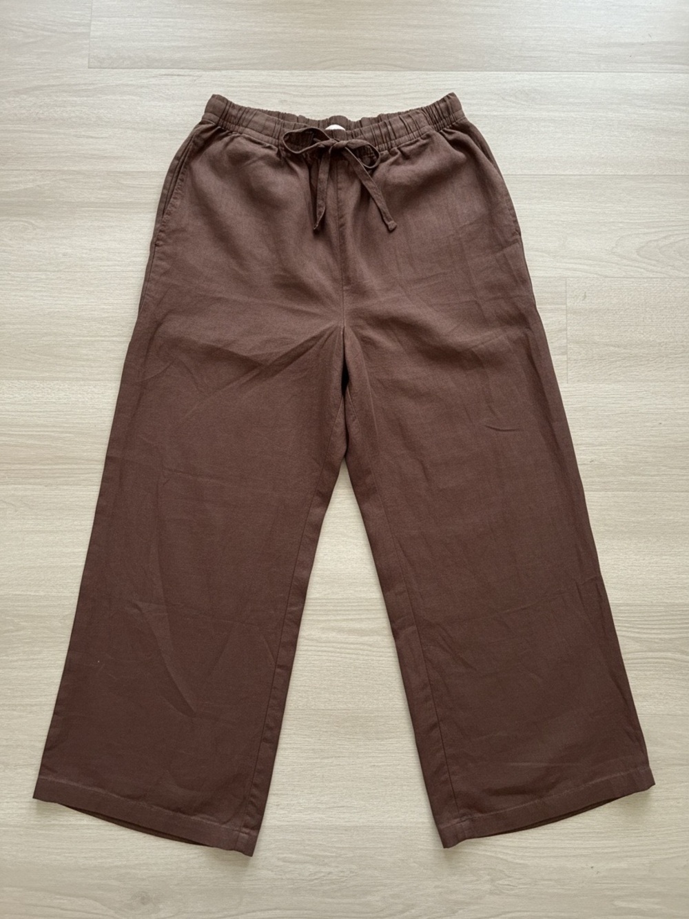 Revolve Onia Linen Crop Pants